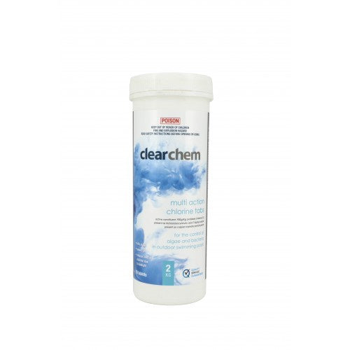 CLEARCHEM MULTI ACTION CHLORINE TABS 2KG