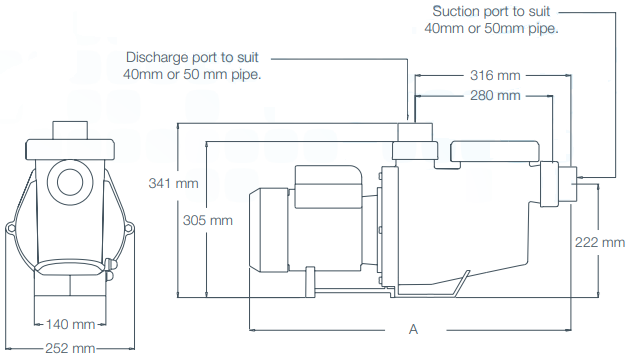 
                  
                    RELTECH PREMIUM RANGE 0.5HP PUMP PR50
                  
                