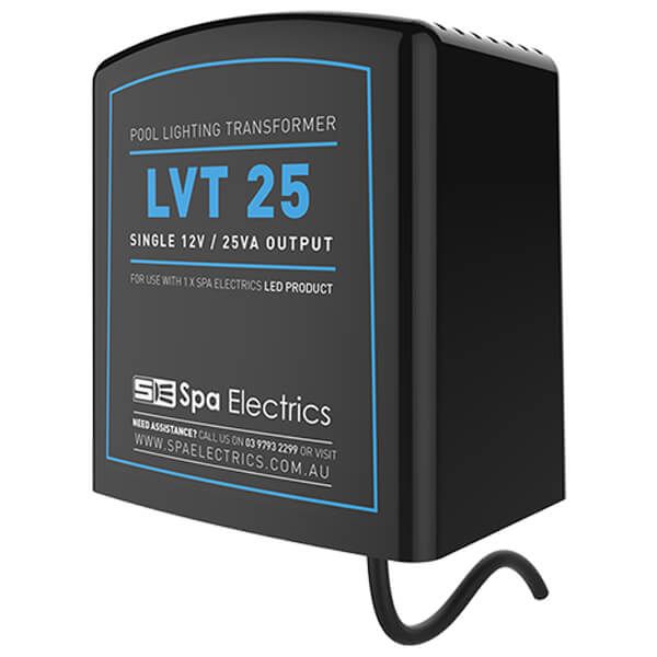 SPA ELECTRICS TRANSFORMER SINGLE LED - 12V AC -  25W PLUG IN